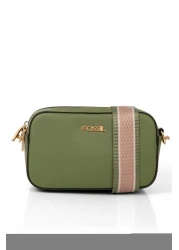 Fossil حقيبة كتف نسائية بتفاصيل حجر اليشم - 05FM24K1121