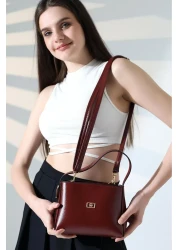 Moda Lime Women's Mini Box Strap Hand and Shoulder Bag