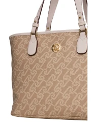 U.S. Polo Assn. حقيبة كتف نسائية بيج Us24106