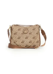 Beverly Hills Polo Club حقيبة كتف نسائية من القهوة 05BHPC8037