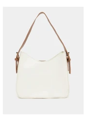 Styli Patch Shoulder Bag with Sling Strap