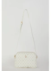 Pierre Cardin حقيبة كتف نسائية باللون الأبيض 05PO22Y1536