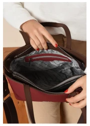 Just Polo حقيبة كتف نسائية من القماش المزخرف للموسم الجديد من ANNA مكونة من 3 أقسام