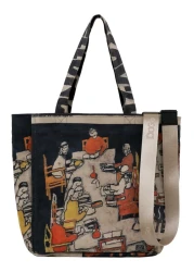 Dogo حقيبة يد نسائية نباتية متعددة الألوان - تصميم سوبر