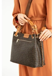 Just Polo JP حقائب كتف نسائية أصلية من Just Polo مناسبة للاستخدام اليومي متوسطة الحجم وكبيرة الحجم بحزام عريض