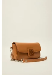 Ted Baker Plain Leather Chain Strap Crossbody Bag