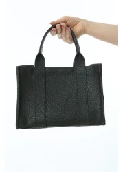 Baghashtag Black Leather Mini Tote Bag