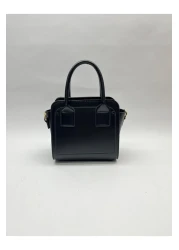 Butik Black Long Strap Mini Bag