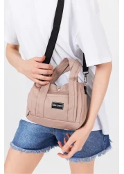 Rays Mink Snap Closure Detailed Shoulder Bag 9113