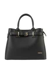 Armine Women's Black Shoulder Strap Handbag 395