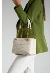 Just Polo White Women's Handbag Jpm2181