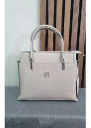 Just Polo حقيبة كتف وحقيبة كروس للنساء من Justpolo بلون أسود أسمر ضارب للصفرة مكونة من 5 أقسام