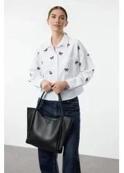  Shoes Black Women's Maxi Tote Shoulder Bag Takaw25Oc00003