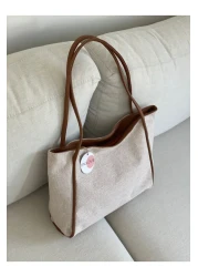 BAGLOVİS Soft Leather Large Size Women's Bag