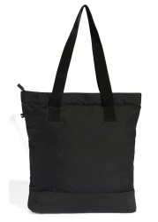 adidas Women's Black Met Logo W Tote Shoulder Bag