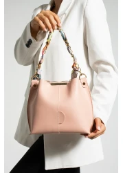 NBİBAGS حقيبة نسائية من الجلد الناعم - مع وشاح، سلسلة إكسسوار، 3 أقسام، لليد والذراع والكتف