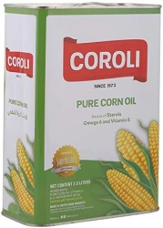 علبة زيت الذرة من كورولي، 2.5 لتر