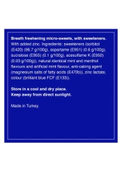 سمينت حلوى بنكهة النعناع المنعش خالية من السكر 35 غرام