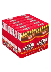 أستور أصابع رقائق الشوكولاته من 40 غرام حزمة من 12