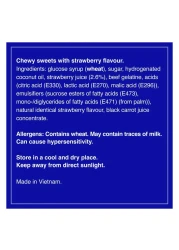 مينتوس إنكريدبل تشو حلوى مضغية رائعة بنكهة الفراولة 45 غرام