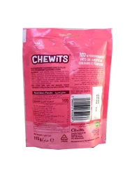 Cloetta Chewits Strawberry Flavour Juicy Bites Candy, 165g