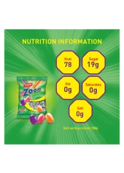 Tiffany Zoom Fruit Flavoured Candy Drops, 700g