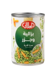 العلالي بازلاء وجزر 400 غرام