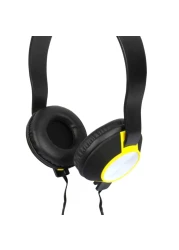 ITL Wired Over-Ear Headphones Black/Yellow