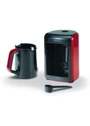 Kenwood Turkish Coffee Maker Up To 5 Cups Turkish Coffee Machine for Slowly Brewed DELICIOUS Turkish Coffee 535W CTP10.000BR Black/Red, Red/Black