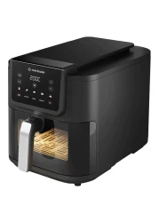 نوتري كوك مقلاة هوائية نحيفة، NC-AFS200، أسود، 7.6 لتر