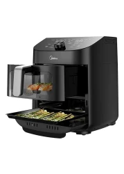 Midea Smart Air Fryer, MAD-110D2APK, Black, 11 L