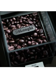 ديلونجي مطحنة قهوة كهربائية بشفرة من الستانلس ستيل (أسود غير لامع)