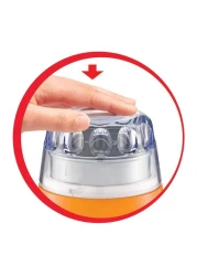 مطحنة قهوة من مولينكس بقوة 180 وات AR110O27 برتقالي/شفاف/أبيض