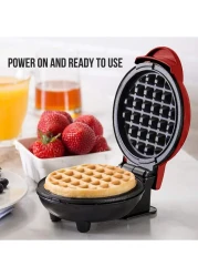 Mini Electric Breakfast Waffle Maker - Bubble Egg Cake Oven, Non-Stick Eggette Machine, Easy-to-Use Waffle Pot, Perfect for Homemade Waffles, Pancakes, and Egg Cakes, Portable Bakeware