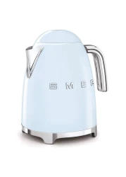 Smeg 50's Style Electric Kettle KLF03PBUK, 3000 W, 1.7 L, Pastel Blue, Stainless Steel, Glossy Finish