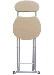 الصقر - كرسي خشبي قابل للطي والصلاة - كرسي مسجد وتذهب - متعدد الالوان