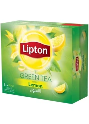 Lipton Green Tea Lemon 100 Tea Bags (1.5 g each)