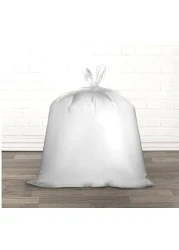 اكياس قمامة من هوت باك، 45 سم×55 سم، عدد 50 قطعة، لون ابيض