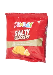 Funday Salty Crackers with Cheese 36g