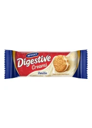 McVitie's Digestive Creams Vanilla Cream Filled Wheat Biscuit, 40g Pack of 12