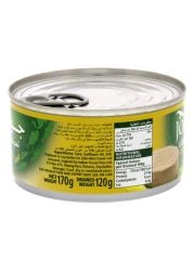 جون ويست لحم تونة صلب أبيض في زيت عباد الشمس 170 غرام حزمة من 3