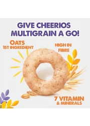 Nestle Cheerios Multi Whole Grains Breakfast Cereal, 375g