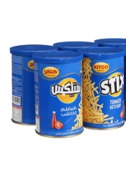 Kitco Stix Tomato Ketchup Chips 45g Pack of 6