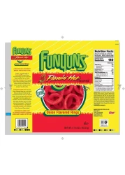 فونيونز حلقات بنكهة البصل الحارة، 163 غرام