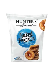 Hunter Foods Hunters Gourmet Baked Pretzos With Sea Salt 80g