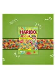 Haribo Fizz Worms Candy, 160g