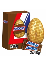 Snickers Extra Large Egg Chocolate, 216g