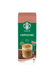Starbucks Cappuccino Premium Instant Coffee Mix, 14g Pack of 5