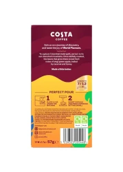 Costa Coffee Bold Colombian Single Origin Espresso Coffee 10 Capsules