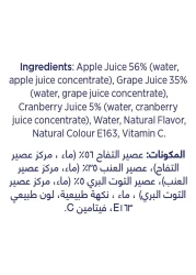 Ocean Spray Cranberry Apple Mixed Fruit Drink 1L